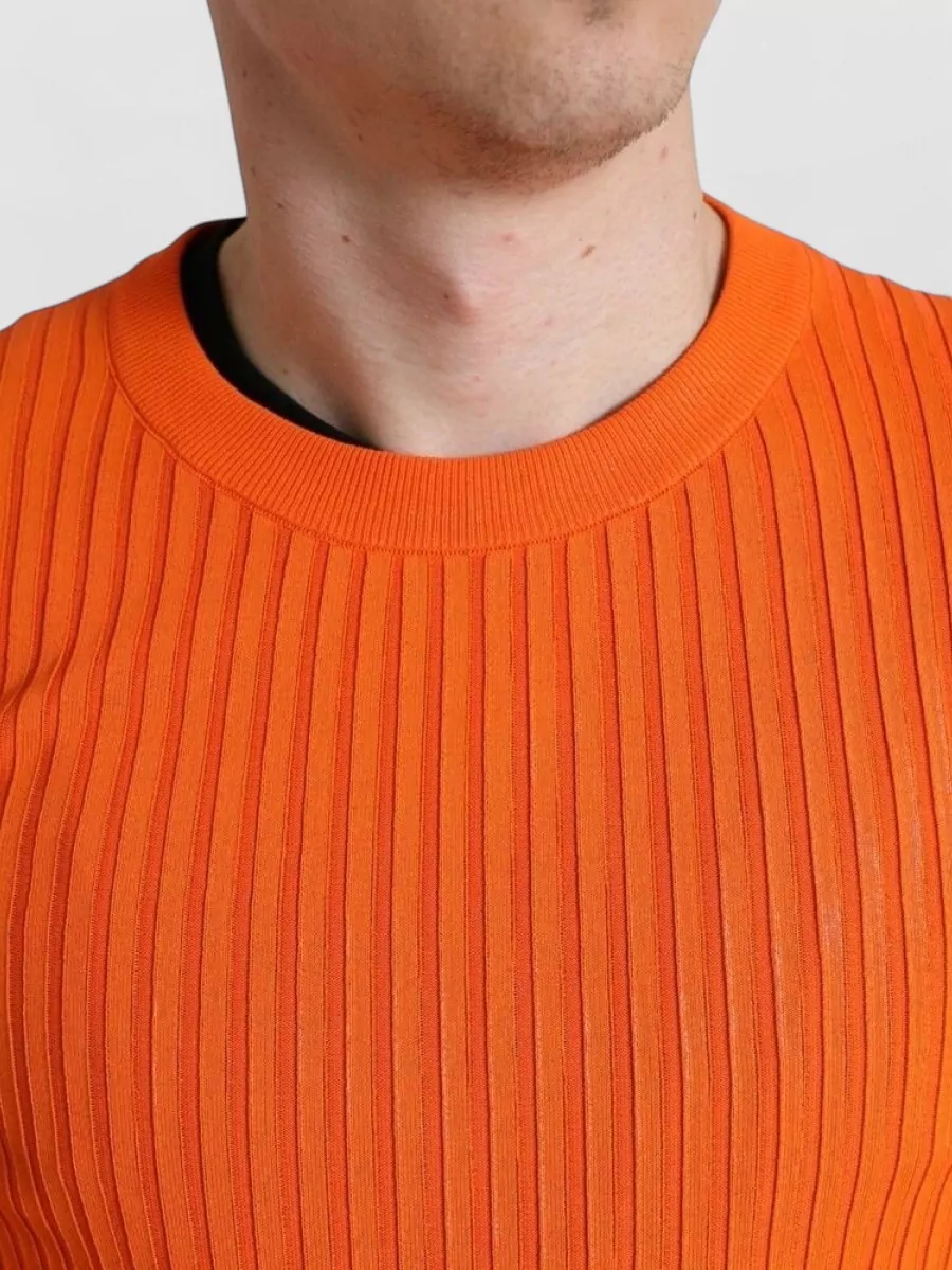 Dolce&Gabbana Fine-Knit Crew-Neck Sweater