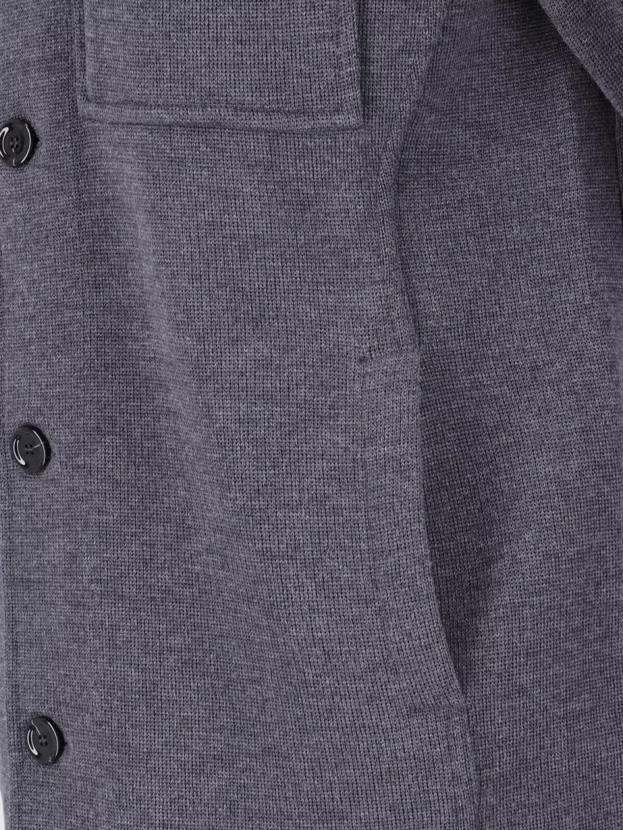 Lardini Virgin Wool Shirt Jacket