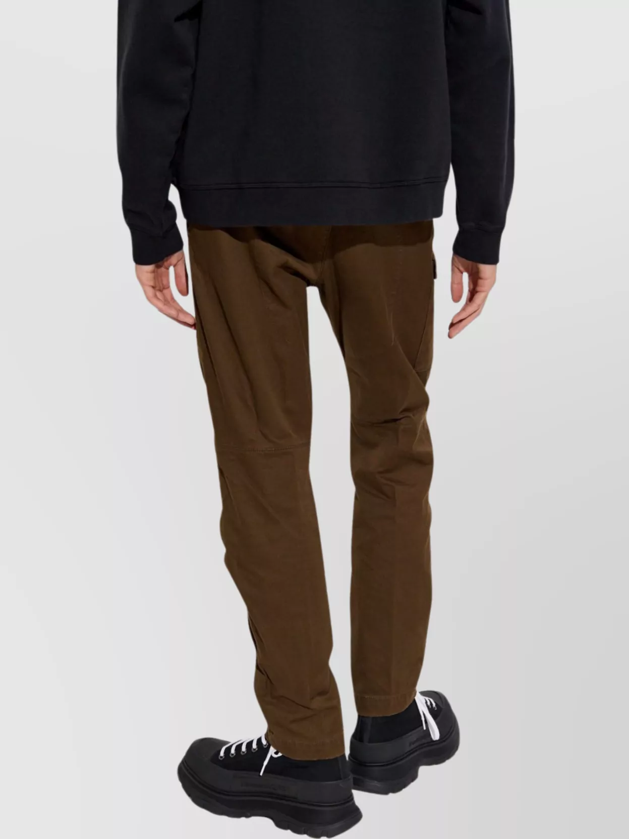 Dsquared2 Cargo Pants With Button And Pocket Accents