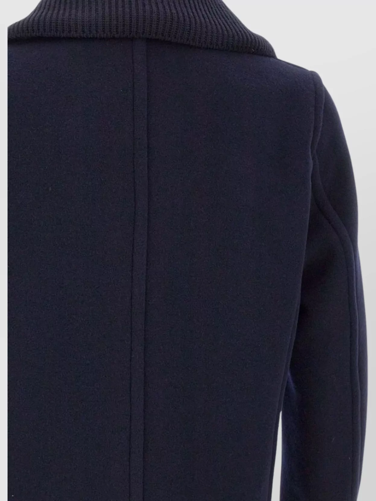 Paul & Shark Wool Cashmere Double-Breasted Peacoat