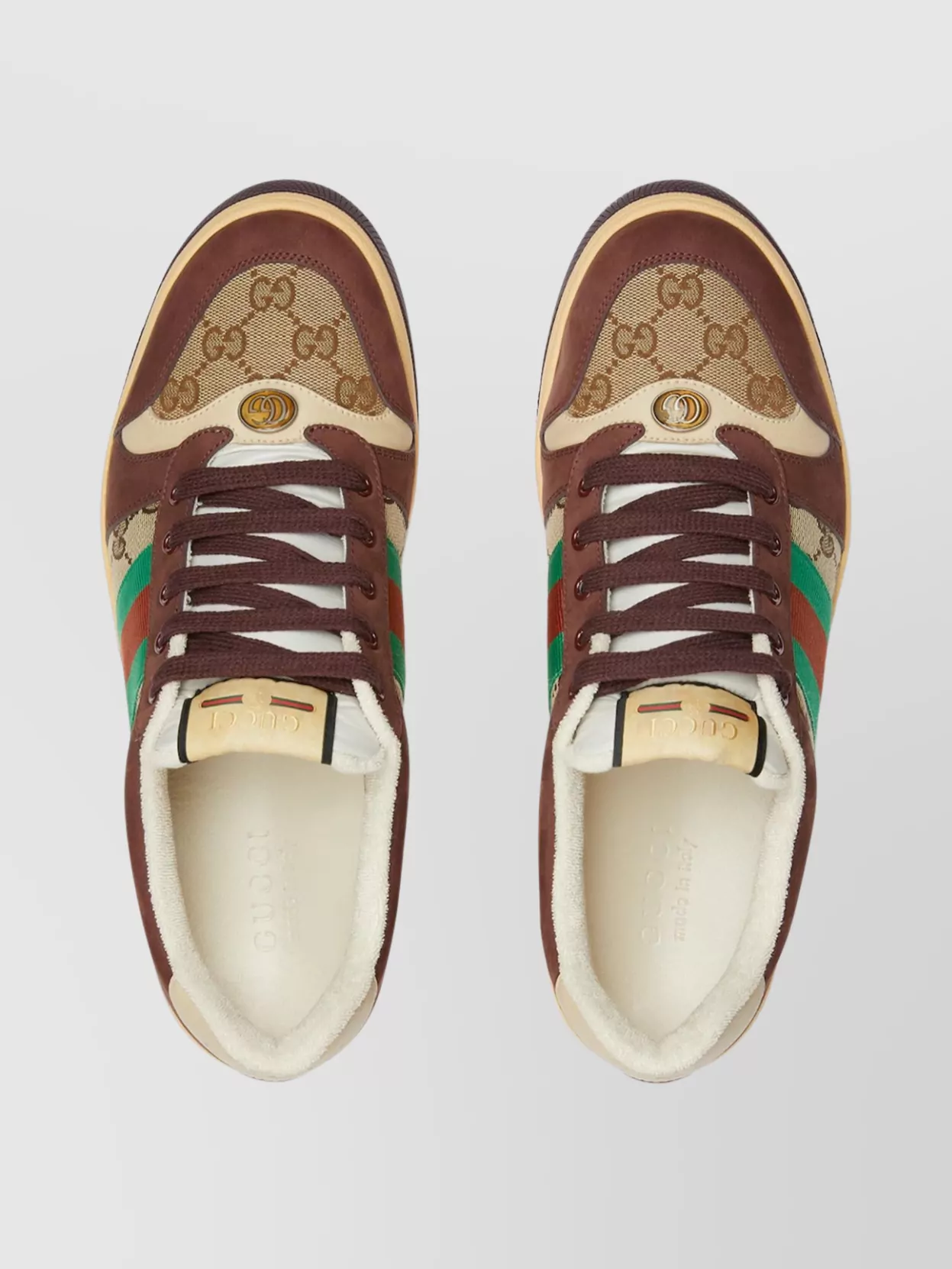 Gucci Contemporary Low Top Sneakers Stripes