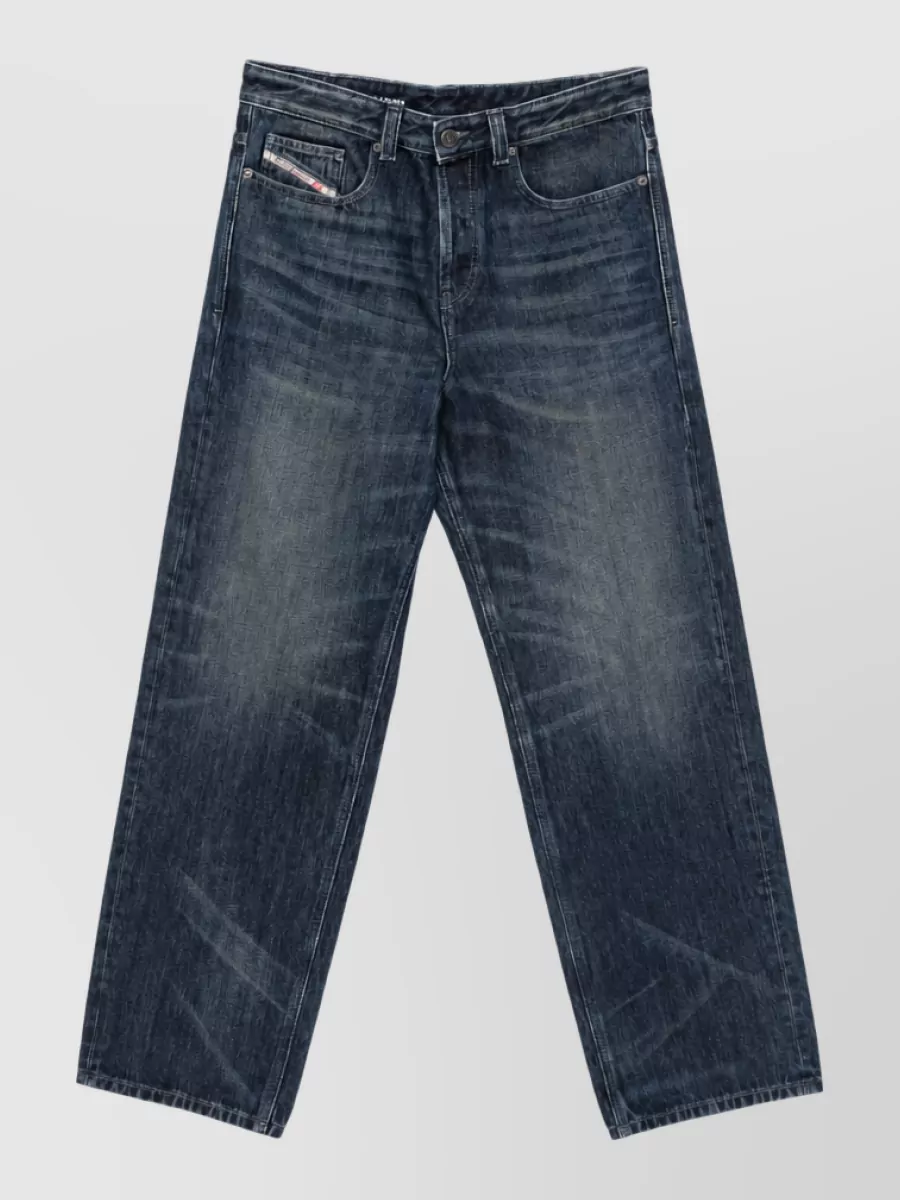 Diesel straight-leg denim jeans