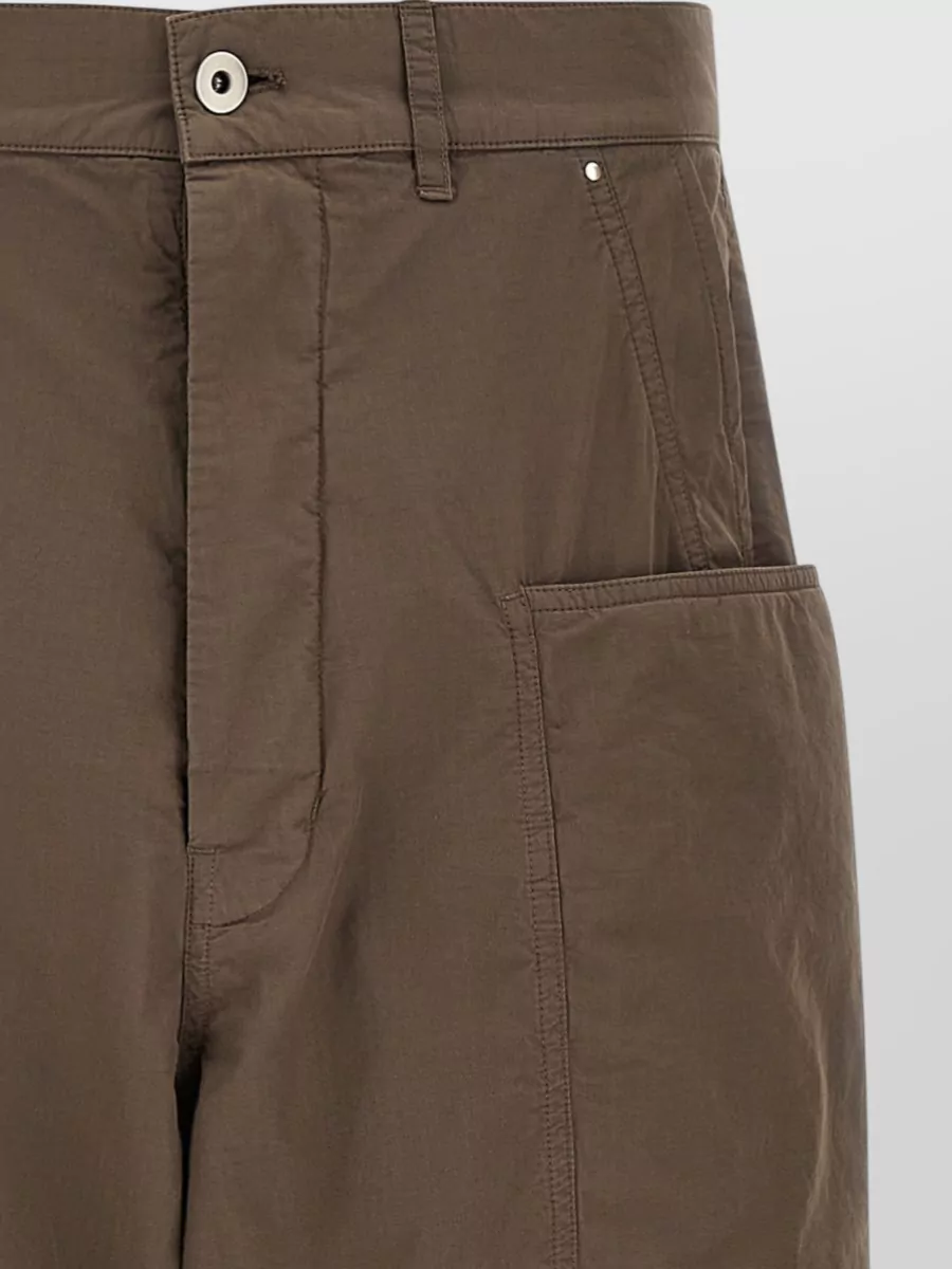 Rick Owens Drkshdw Cotton Cargo Trousers