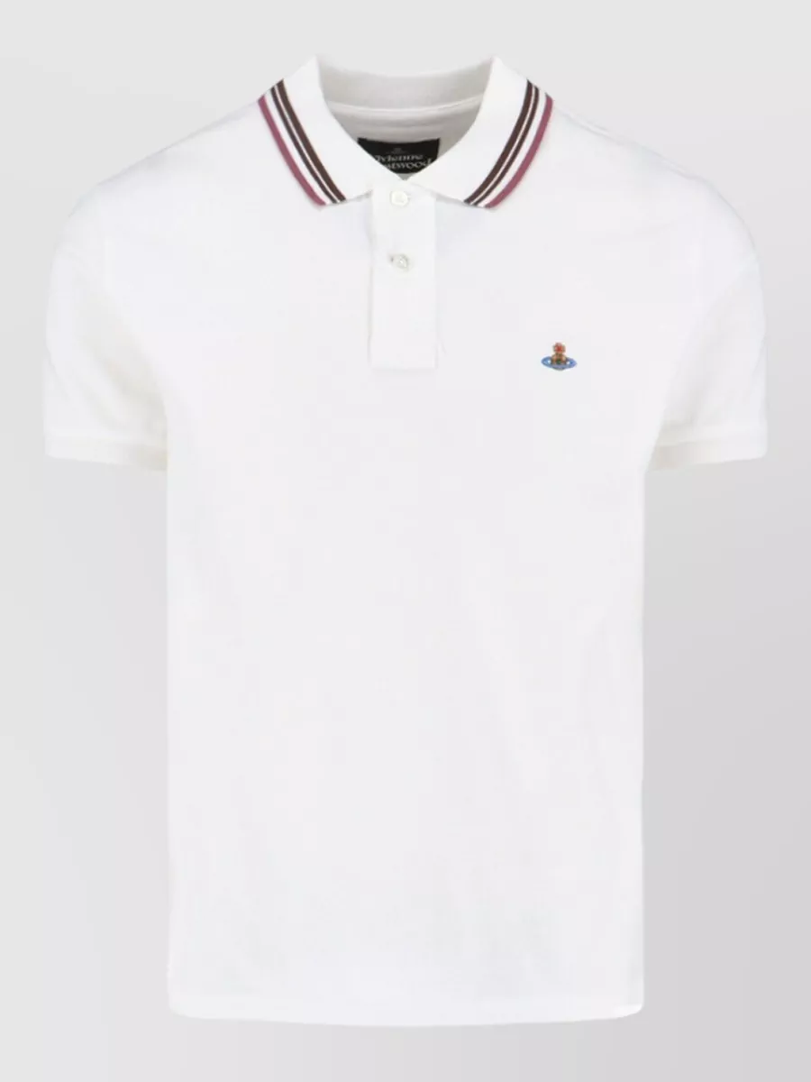 Vivienne Westwood cotton regular-fit short-sleeve polo shirt