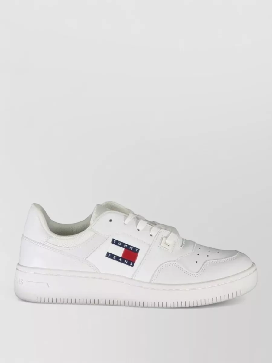 Tommy Hilfiger leather lace-up sneakers