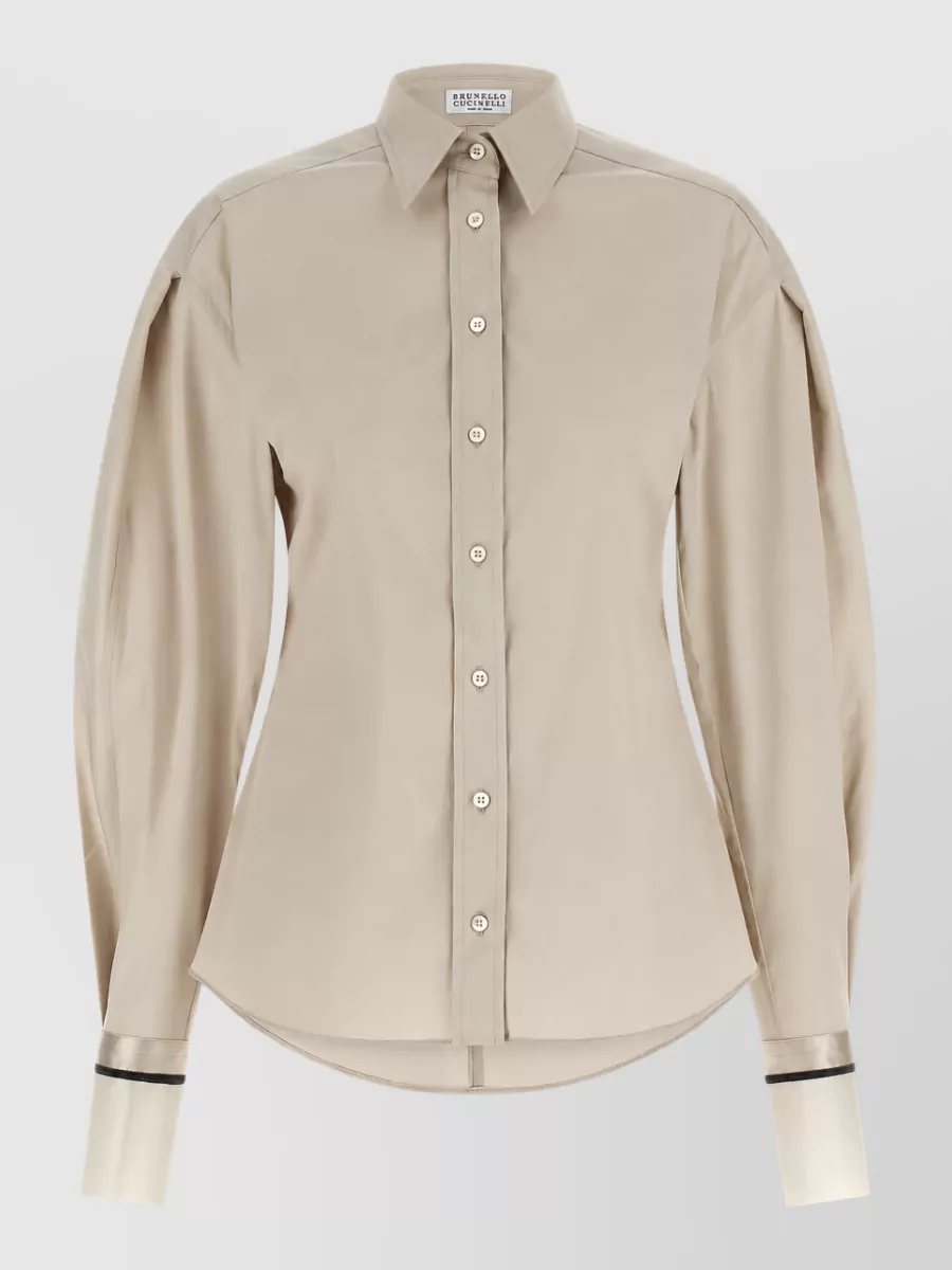 Brunello Cucinelli Cotton poplin shirt