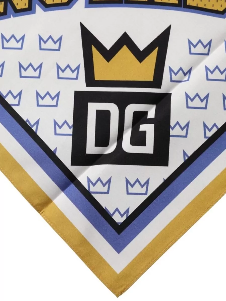 Dolce&Gabbana Cotton Square Scarf
