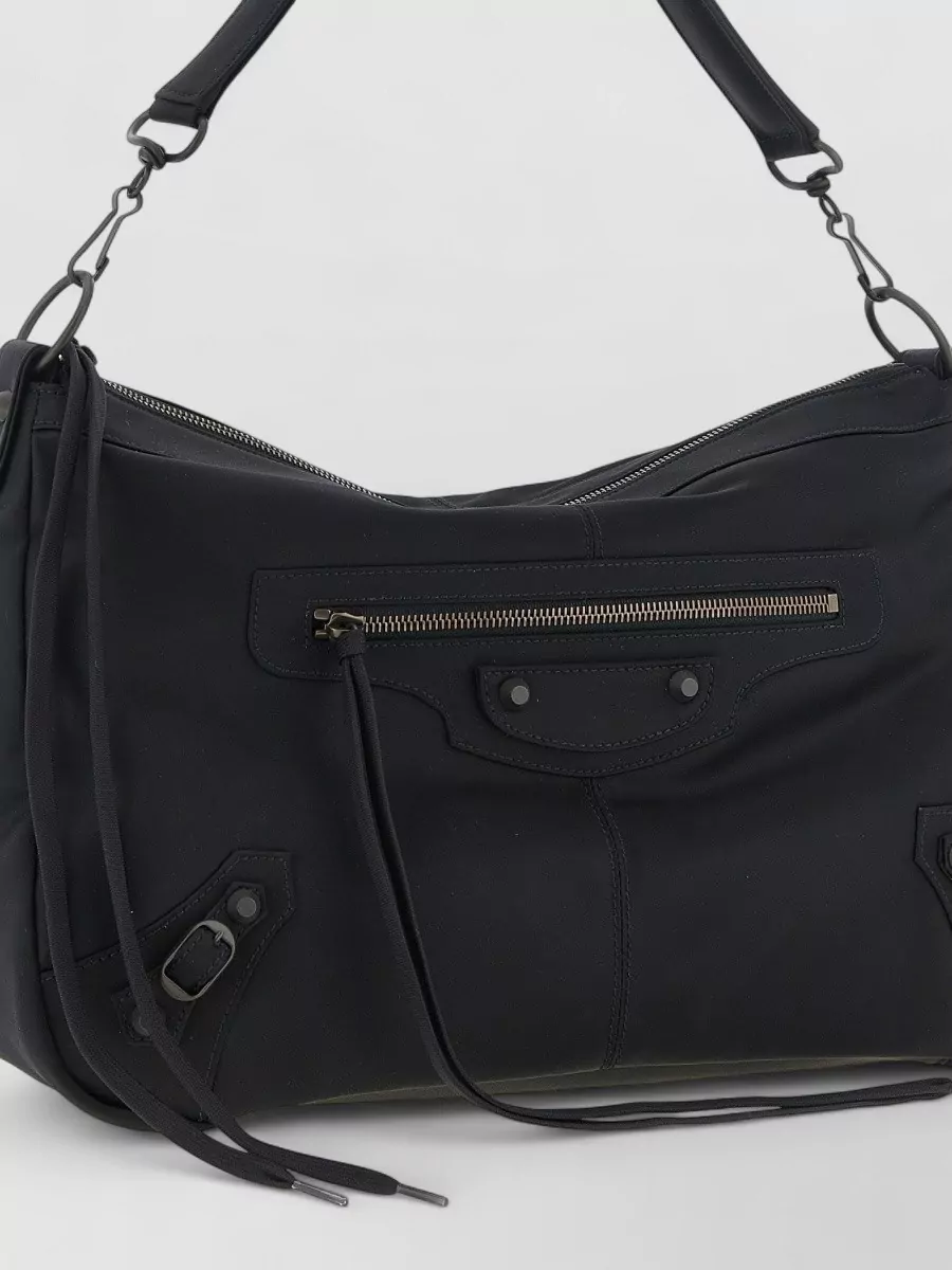 Balenciaga Le City Moto Medium Shoulder Bag