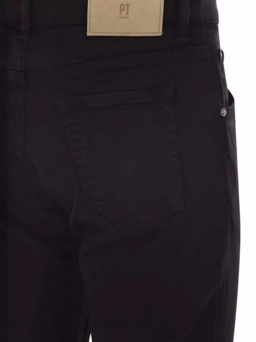 Pt Torino Carrot-Fit Denim Trousers