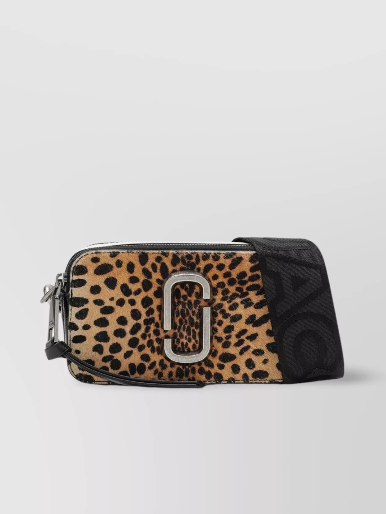Marc Jacobs Cheetah Print Calf Hair Bag With Adjustable Strap