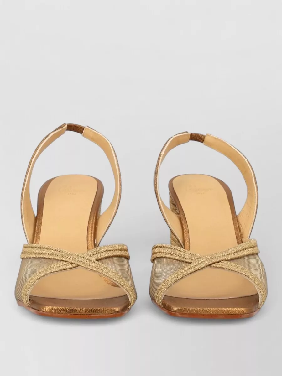 Castaner Leather Espadrille Sandals