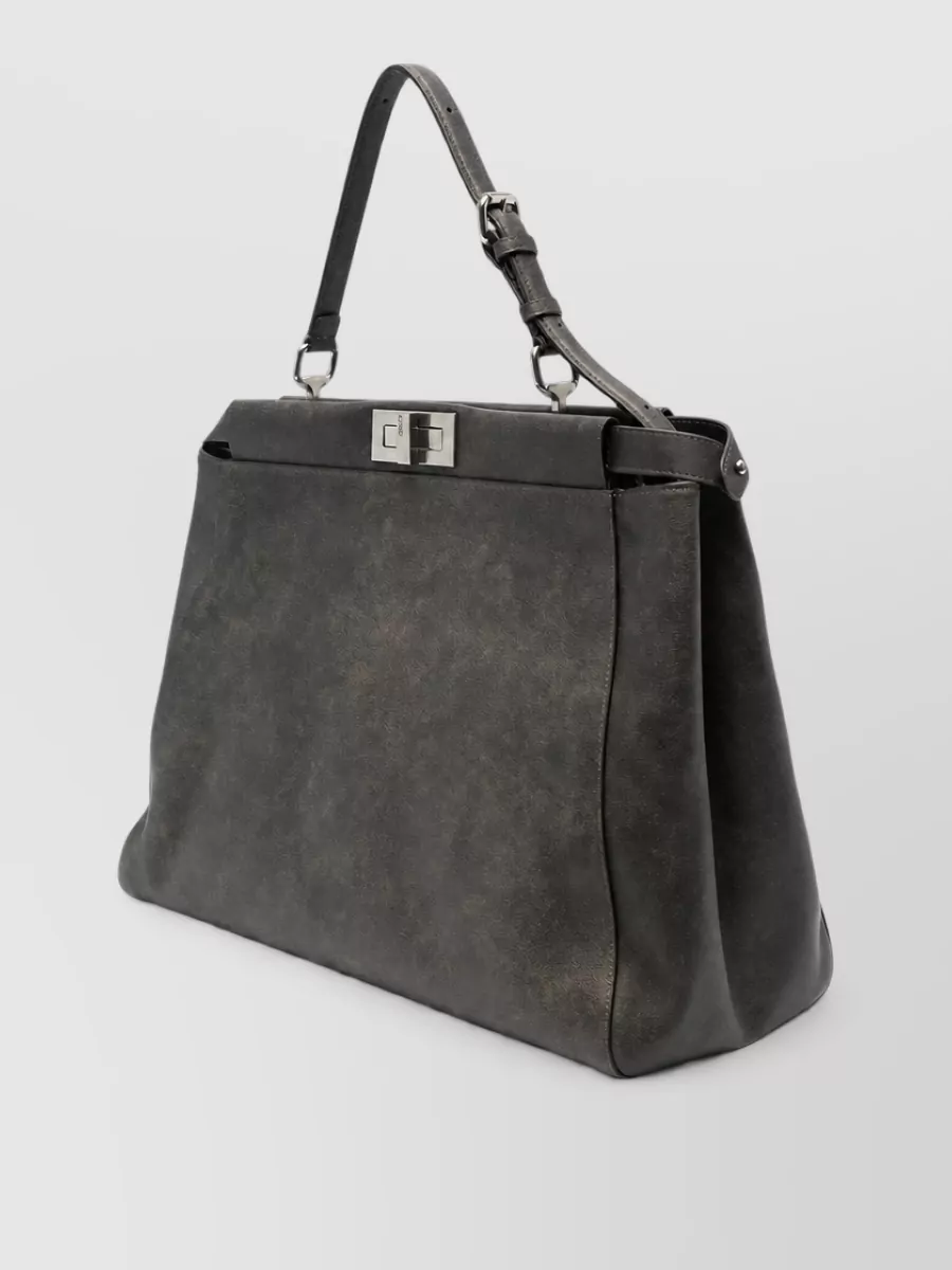 Fendi Leather Clutch Bag