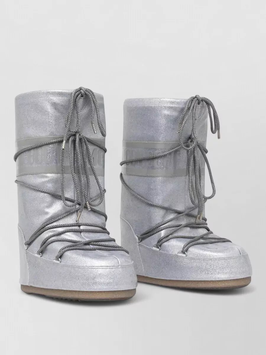 Moon Boot glitter snow boots