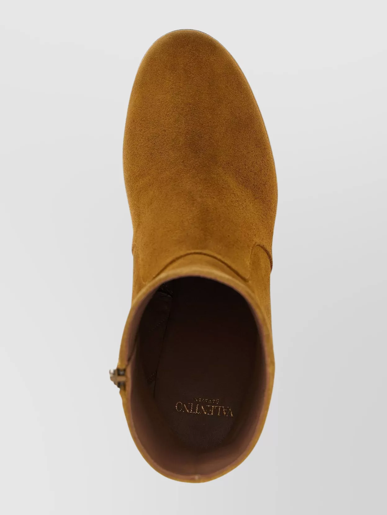 Valentino Garavani Fawcette Suede Ankle Boots With Block Heel