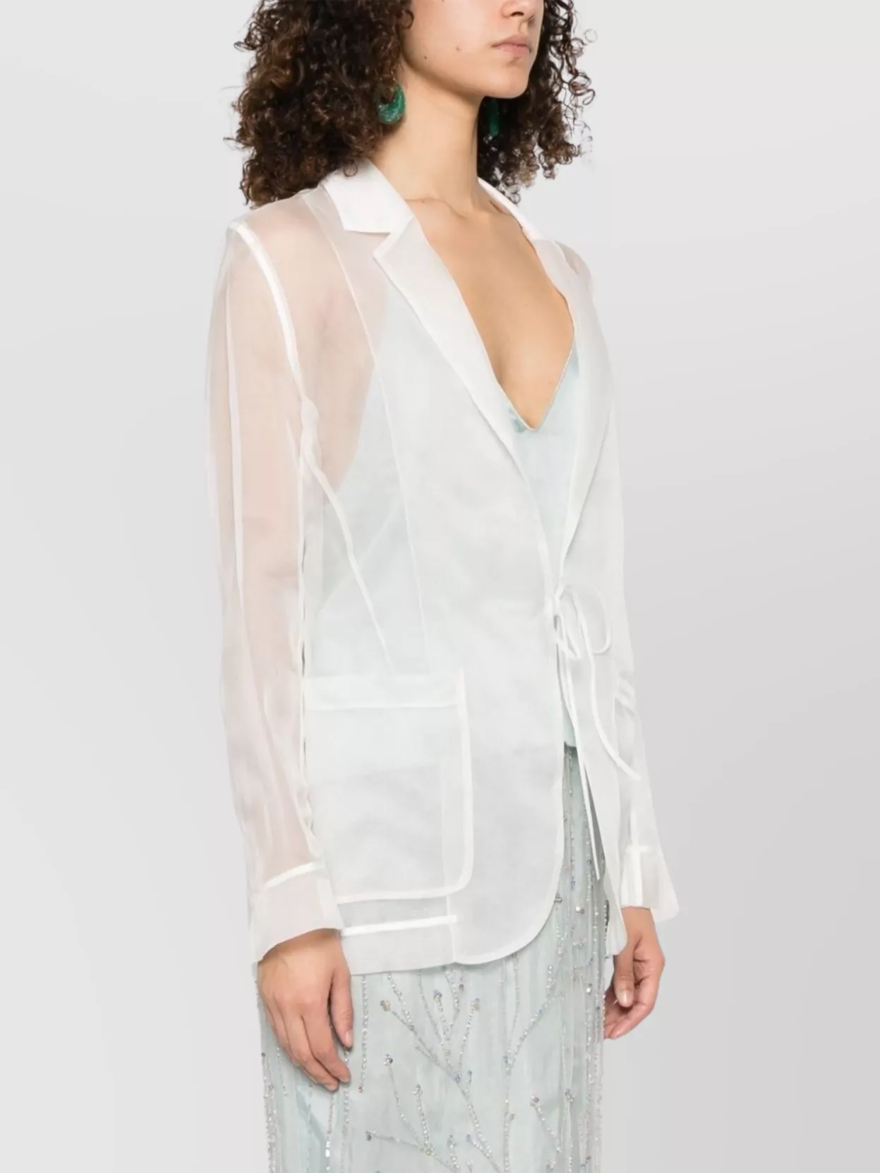 Forte Forte Women Silk Organza Jacket