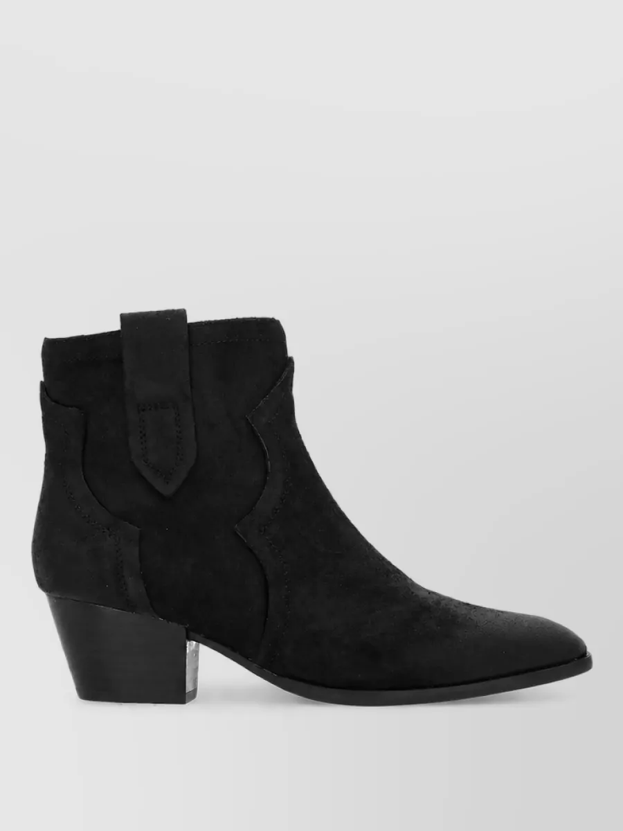 Ash Leather Ankle Boots