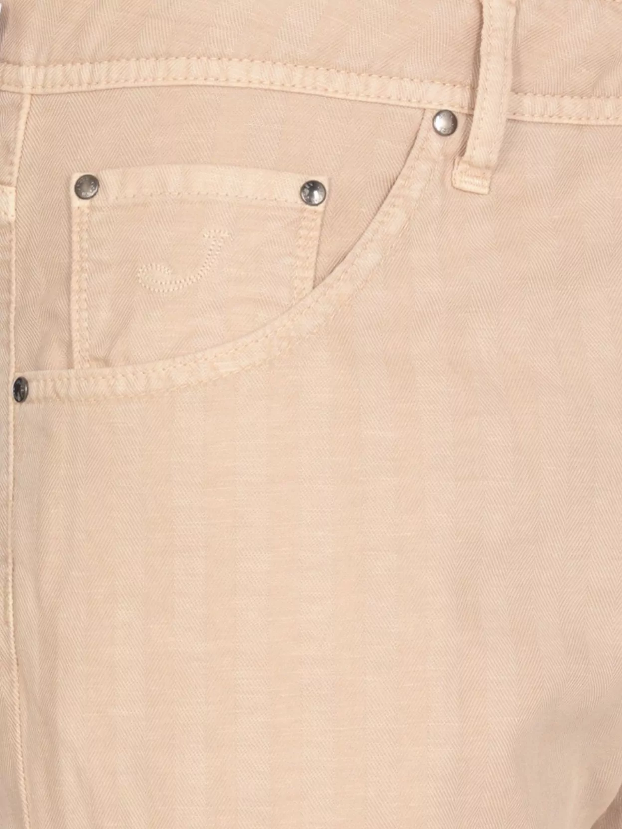 Jacob Cohen Straight Cut Cotton Jeans Rivets