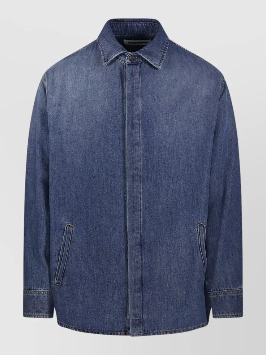 Darkpark denim long sleeve shirt