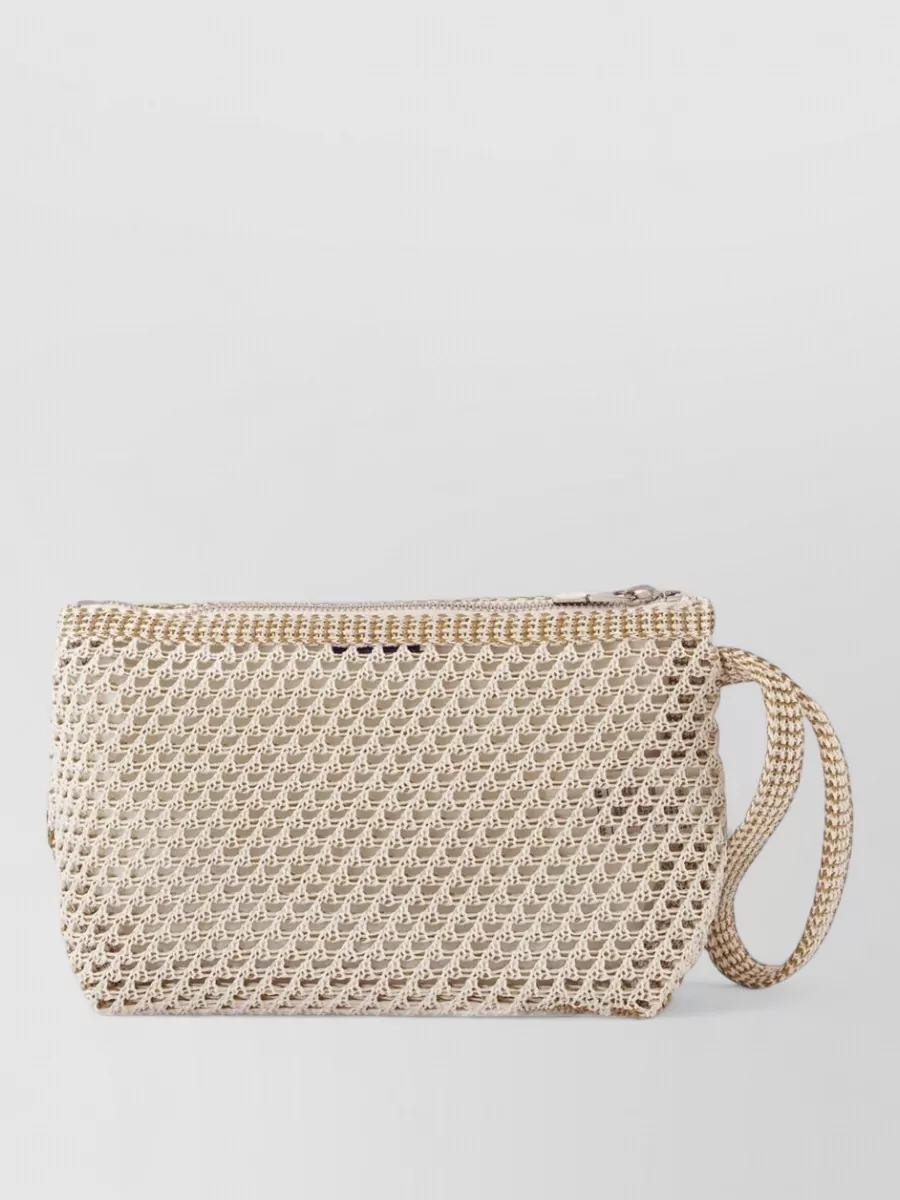Burberry cotton clutch bag
