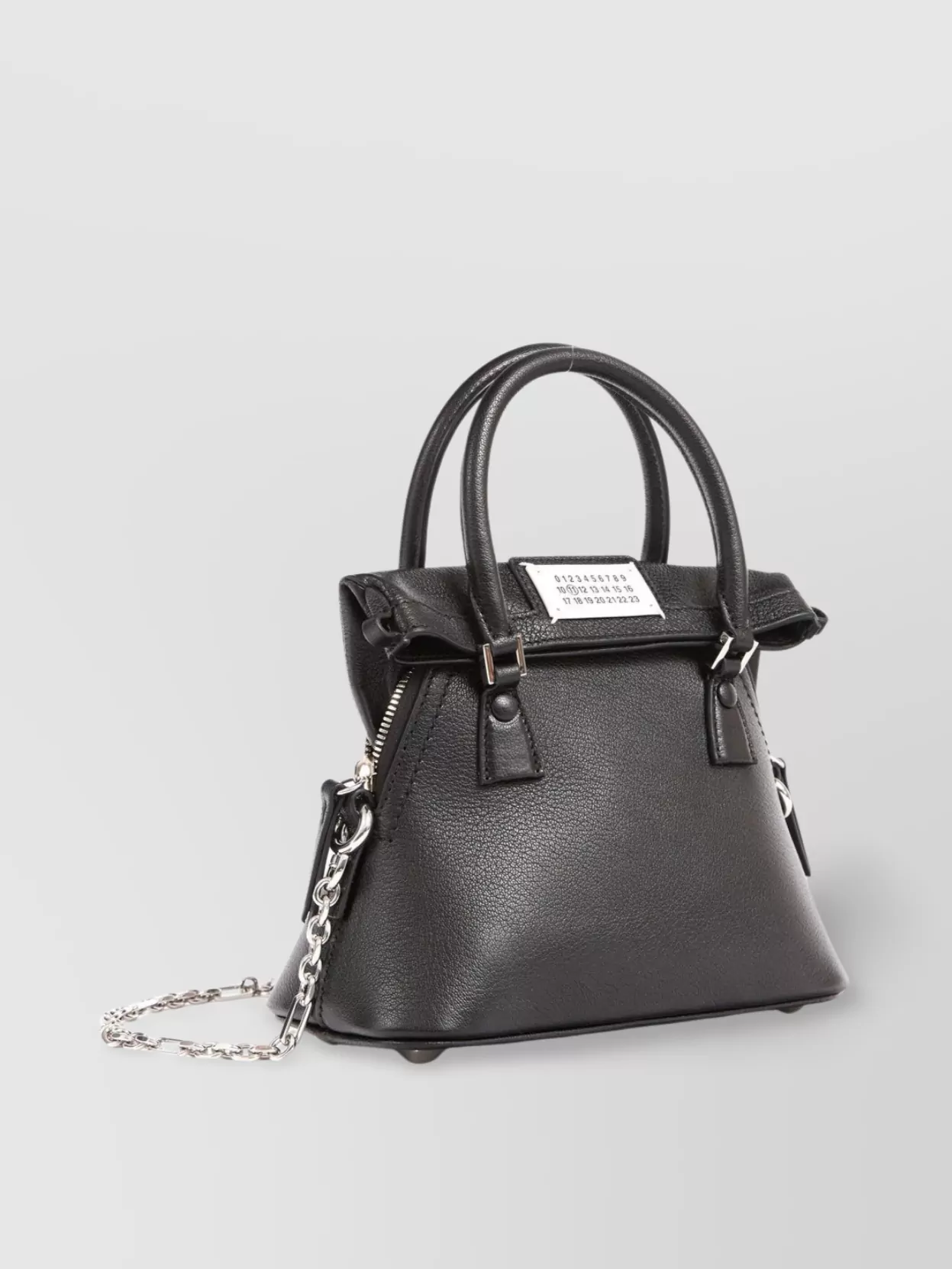 Maison Margiela Micro 5ac Numbers Motif Tote Bag