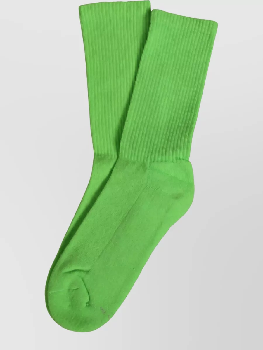Dolce&Gabbana Cotton Ribbed Mid Calf Socks