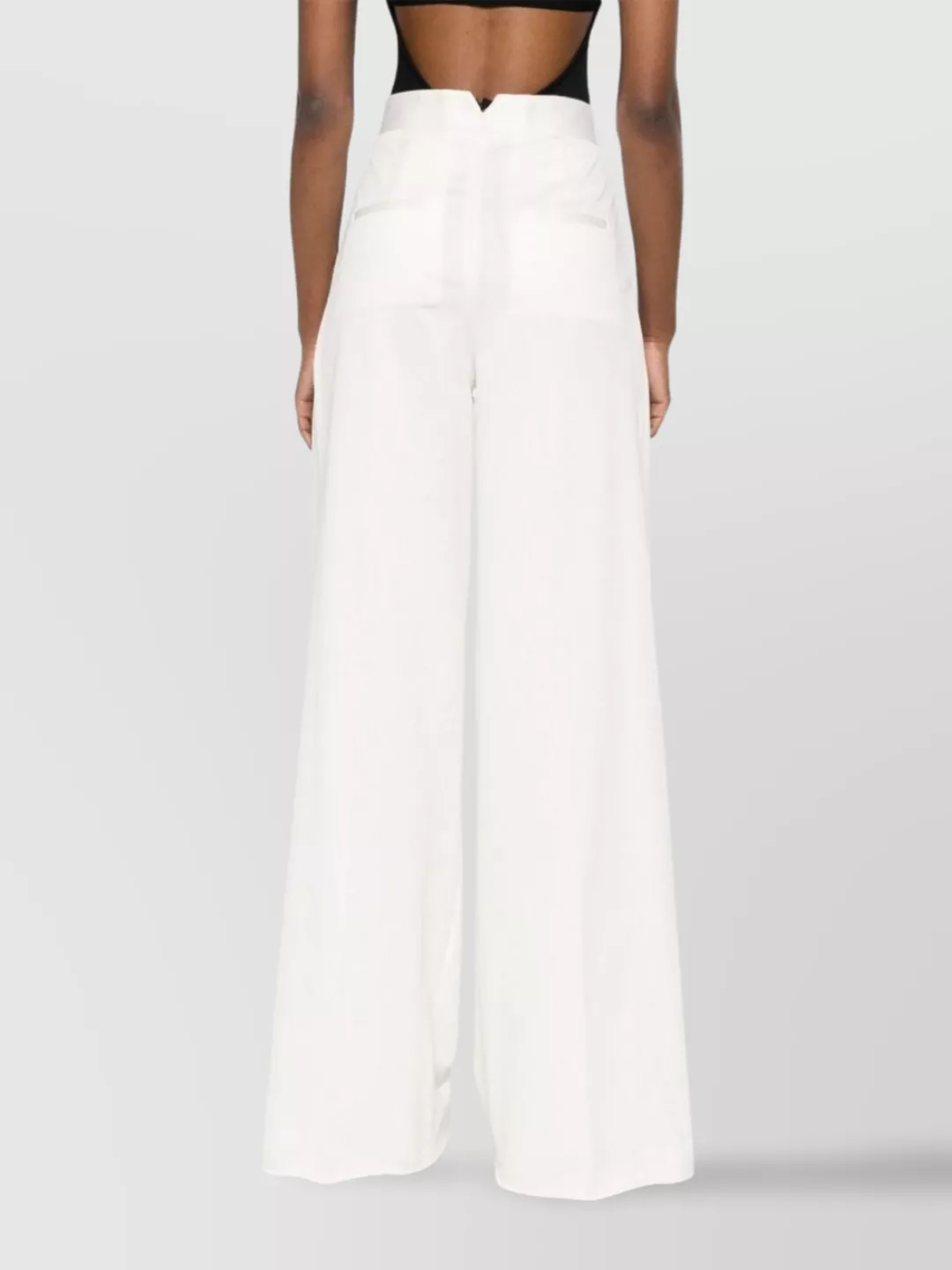 Max Mara Straight Leg Trousers High Waist