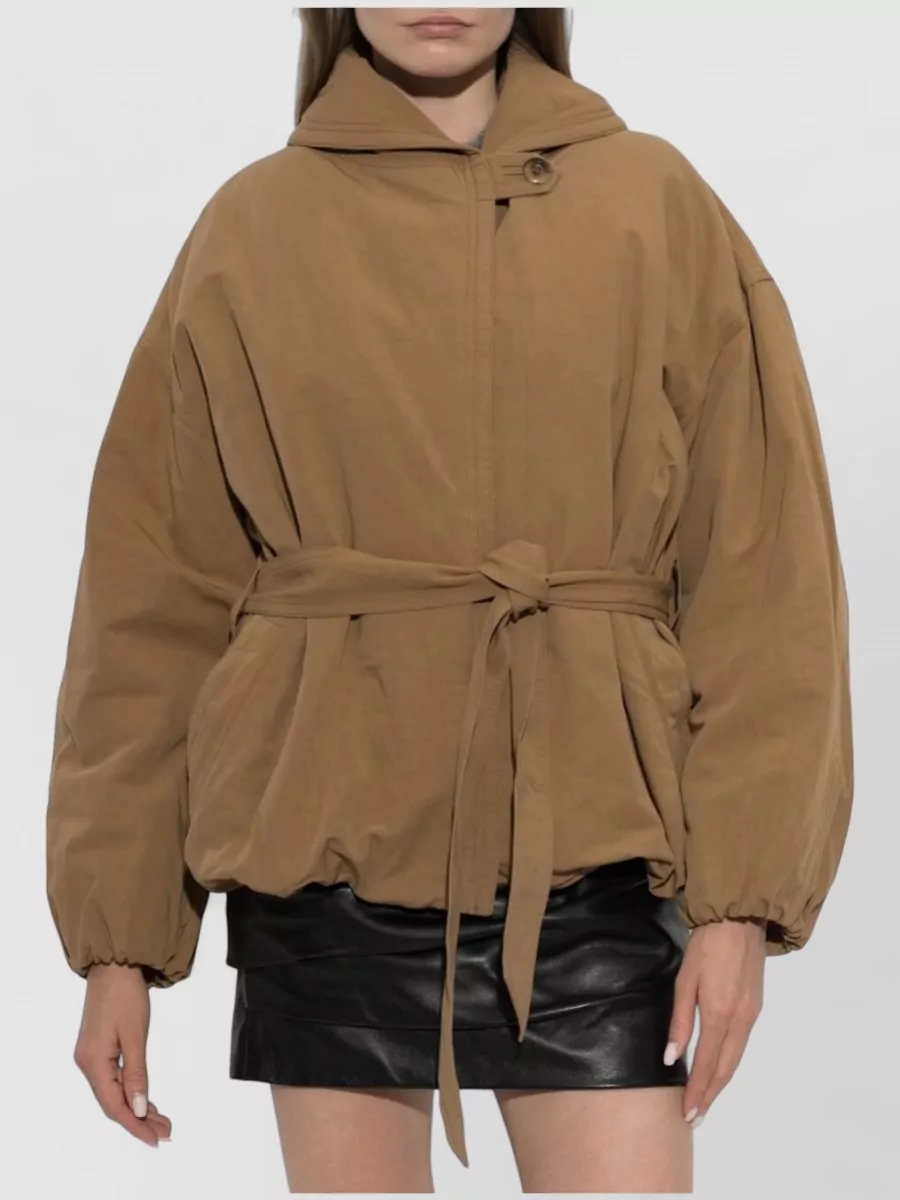 Isabel Marant Voilinda Oversized Belted Jacket