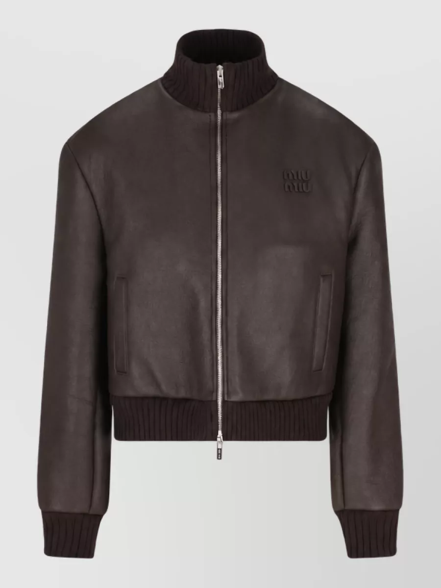 Miu Miu shearling coat