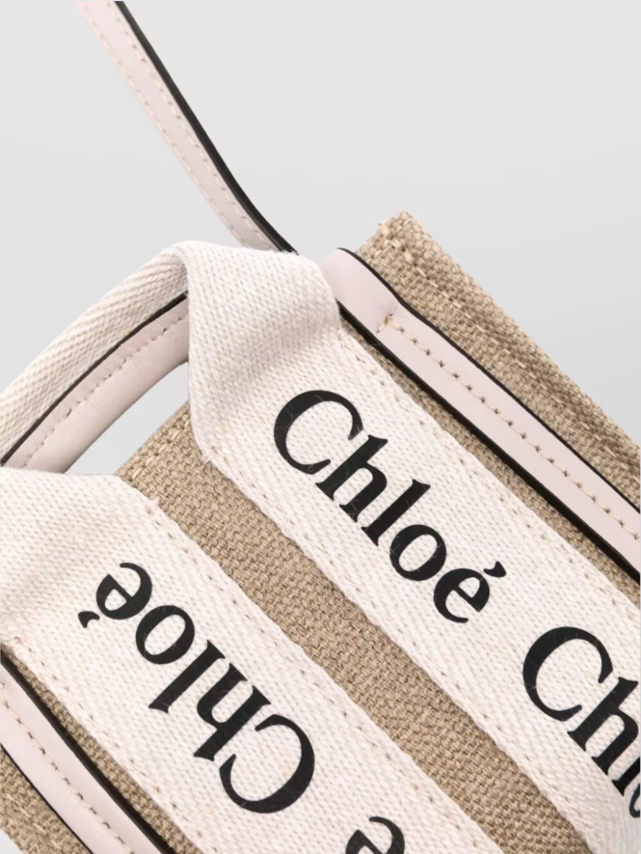 Chloé Petite Nano Tote Woody