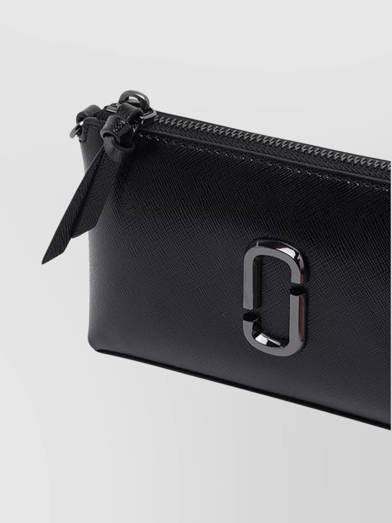 Marc Jacobs Snapshot Wristlet Clutch Bag And Strap In Black