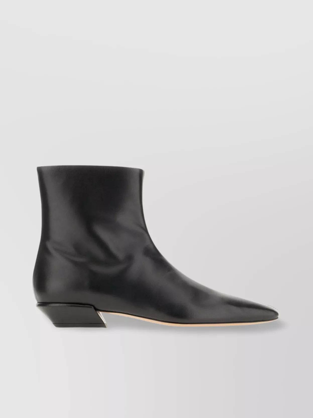 Paris Texas Pointed Toe Leather Ankle Boots