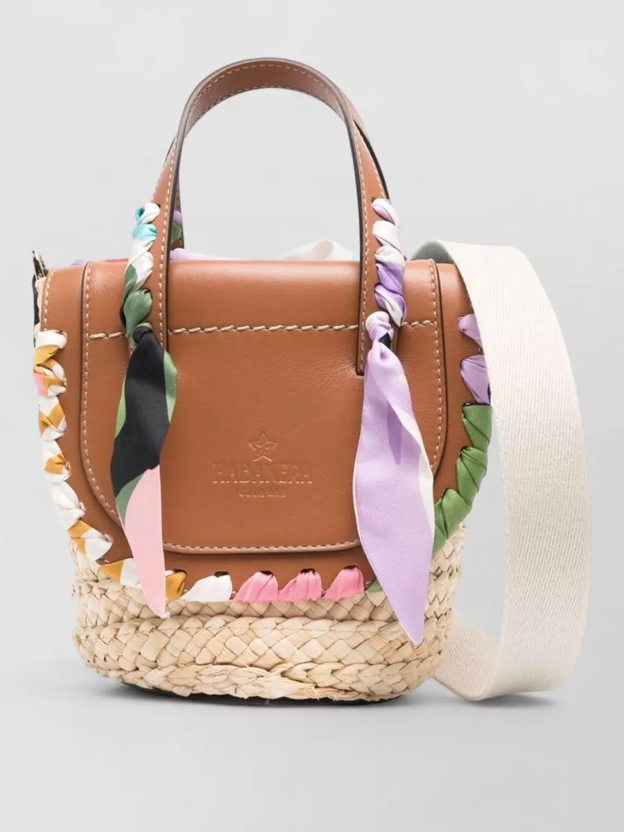 Cuba Lab Straw Bucket Bag