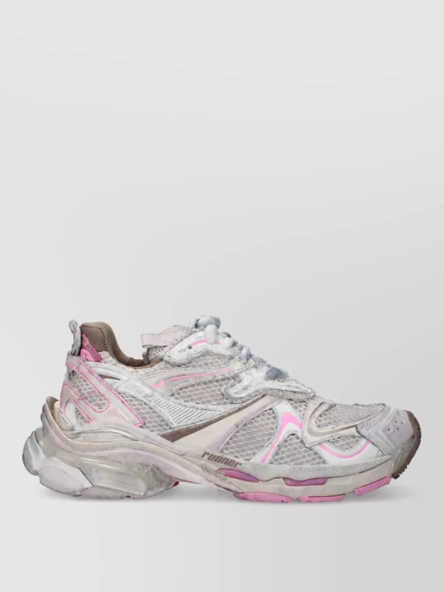 Balenciaga Nylon Low-Top Sneakers