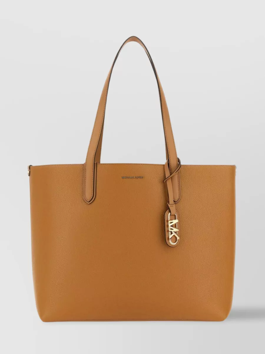 Shop Michael Kors Oversized Eliza Tote Bag In Brown