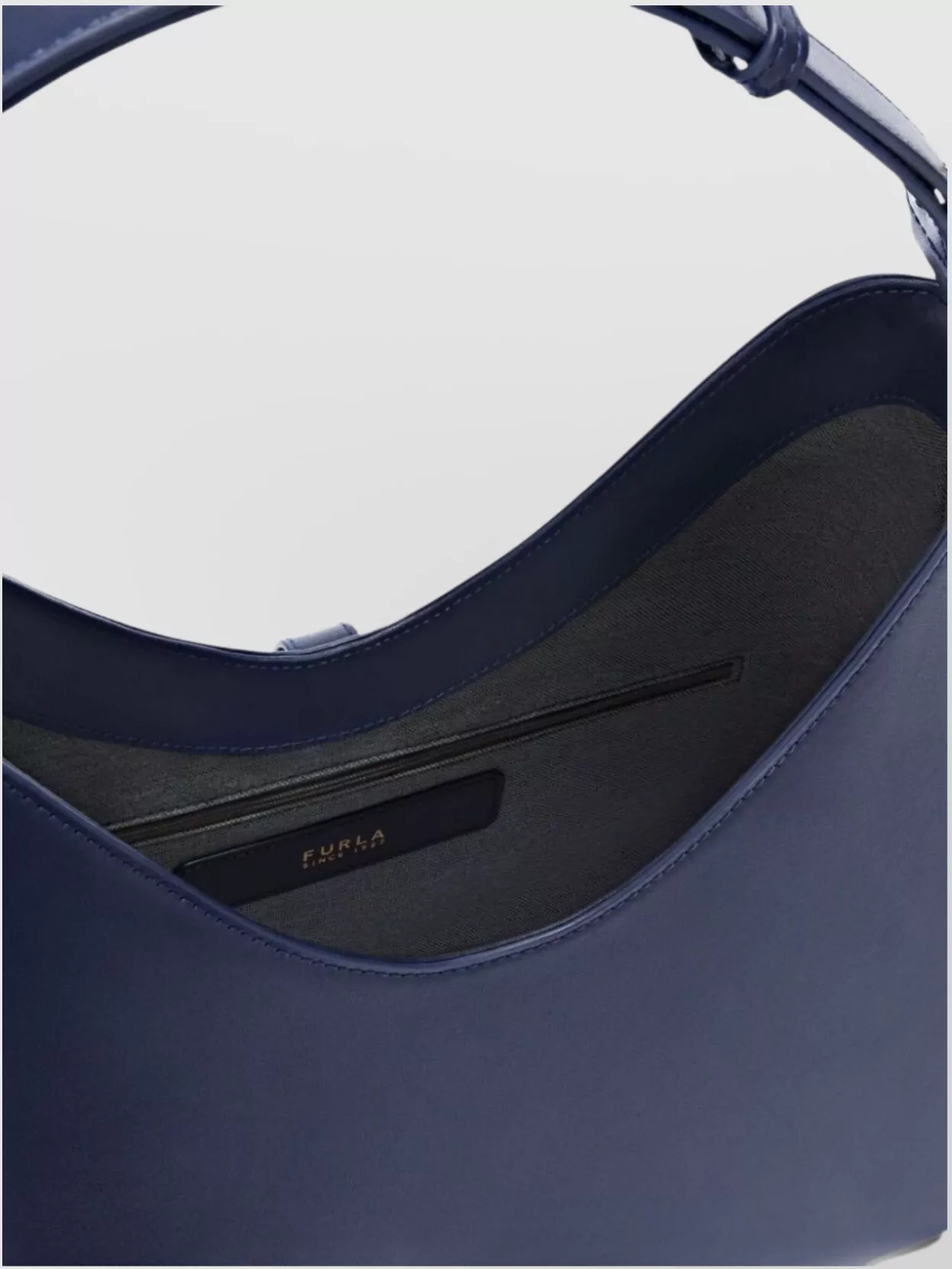 Furla Adjustable Strap Shoulder Bag With Gold-Tone Hardware
