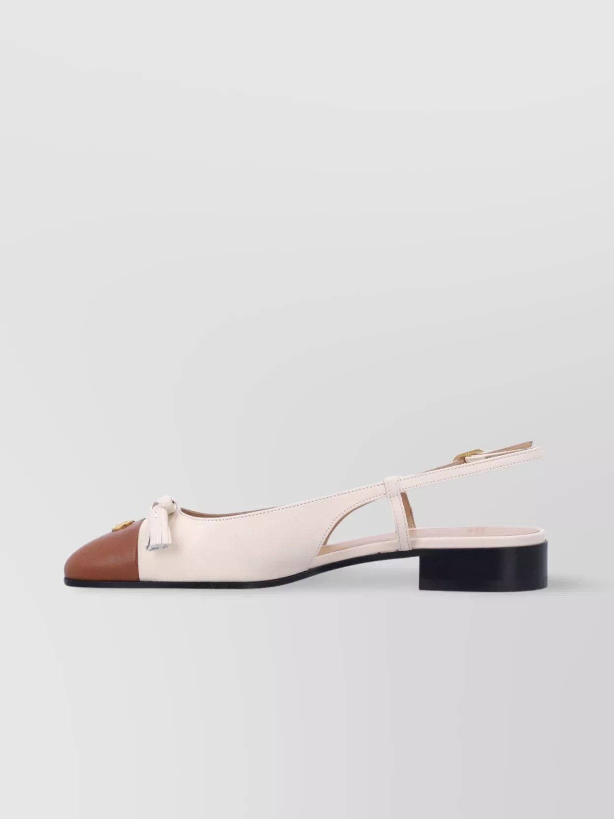 Valentino Garavani Laced Block Heel Shoes With Tassel Detail
