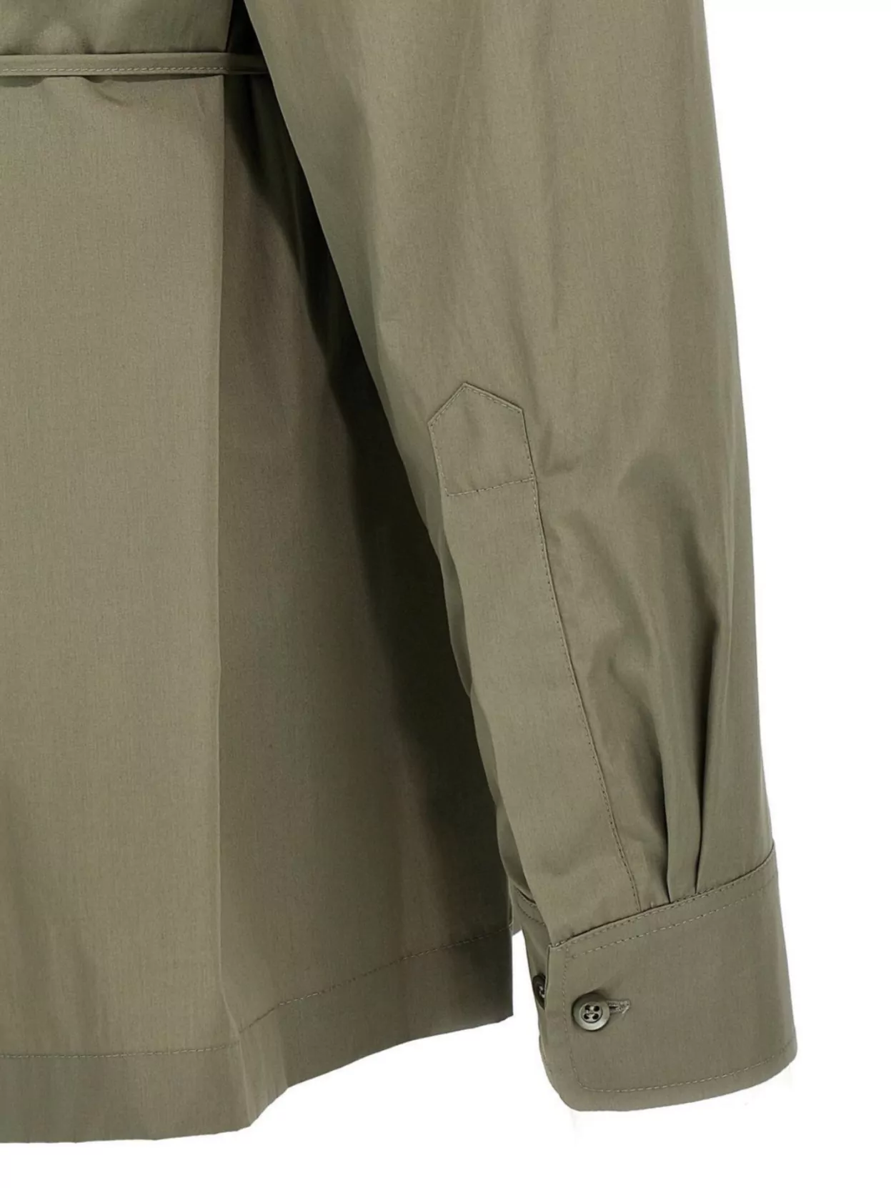 Shop Dries Van Noten Wrap Shirt Tie Detail