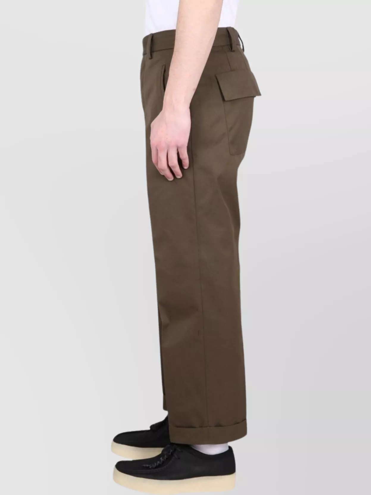 Pt Torino Pressed-crease Straight-leg Trousers