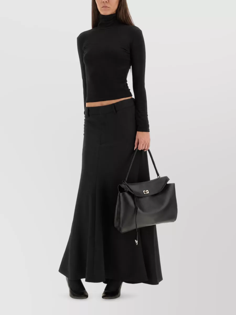 Balenciaga Wool Maxi Skirt