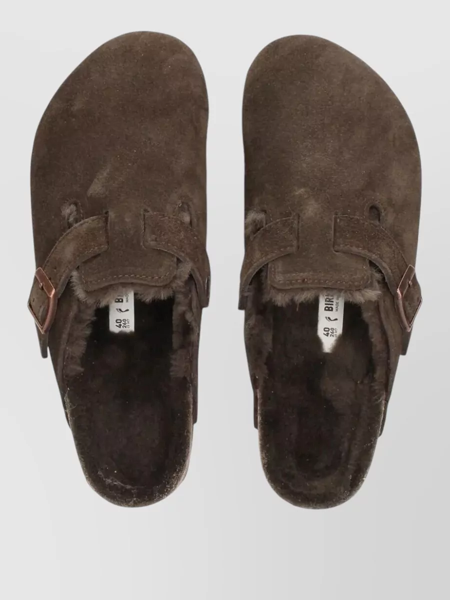 Birkenstock Shearling Slippers