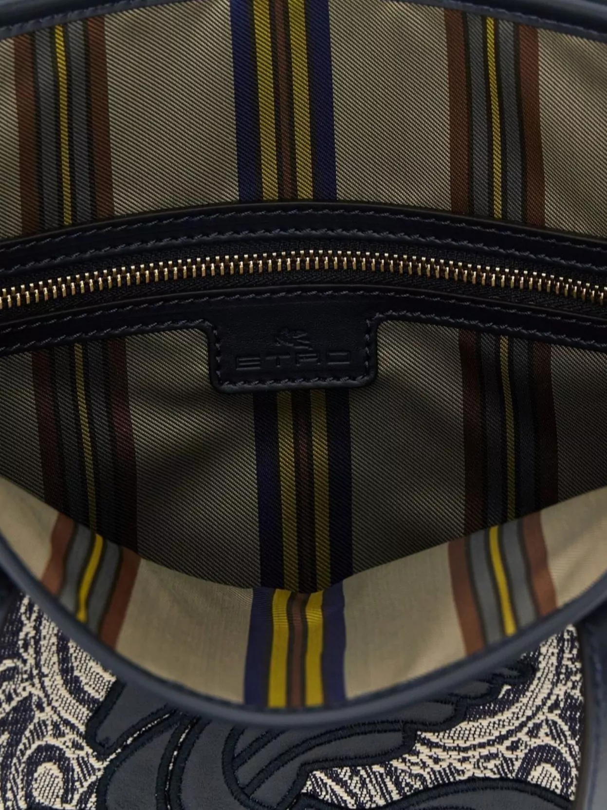 Etro Medium Paisley Pattern Tote Bag