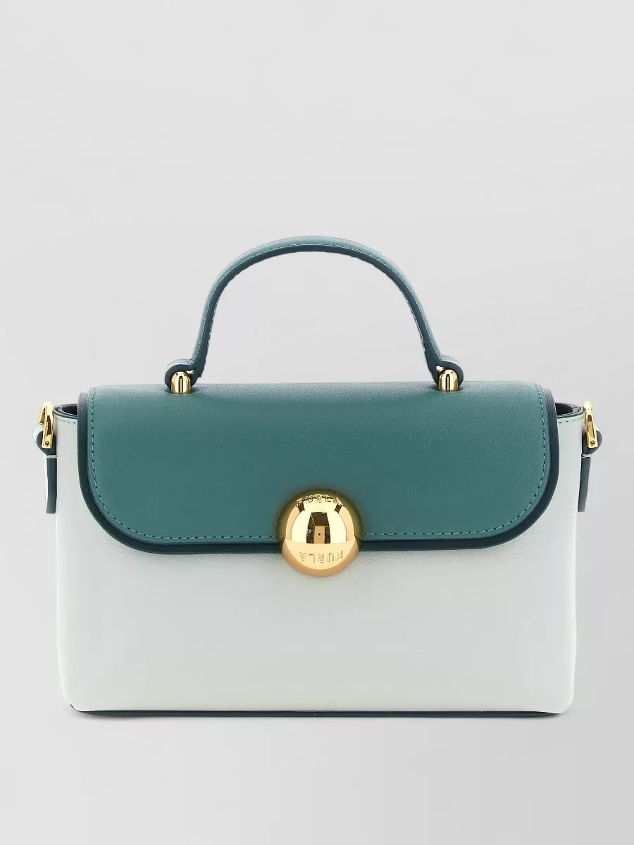Furla Mini Leather Top Handle Bag