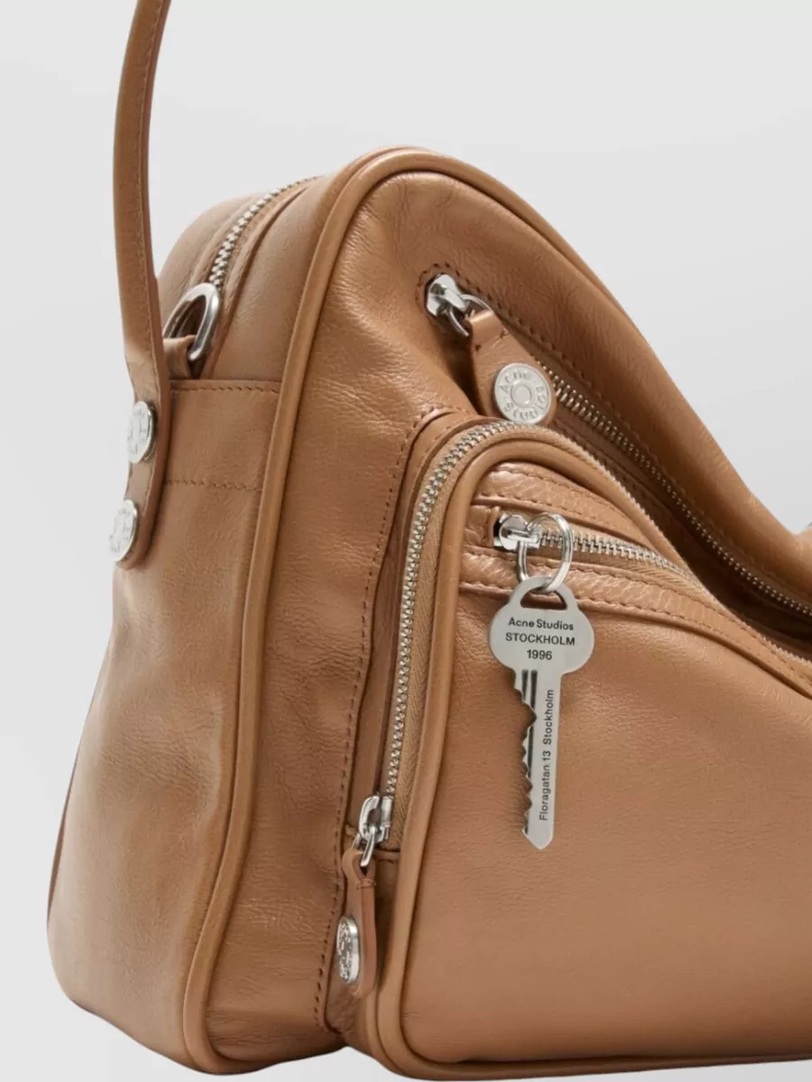 Acne Studios Calf Leather Camera Shoulder Bag