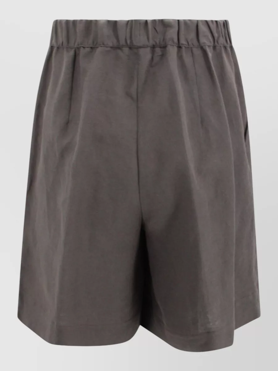 Whyci Linen Bermuda Shorts