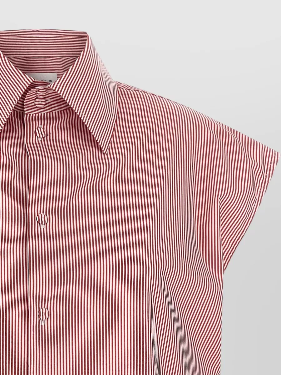 Armarium Striped Sleeveless Shirt