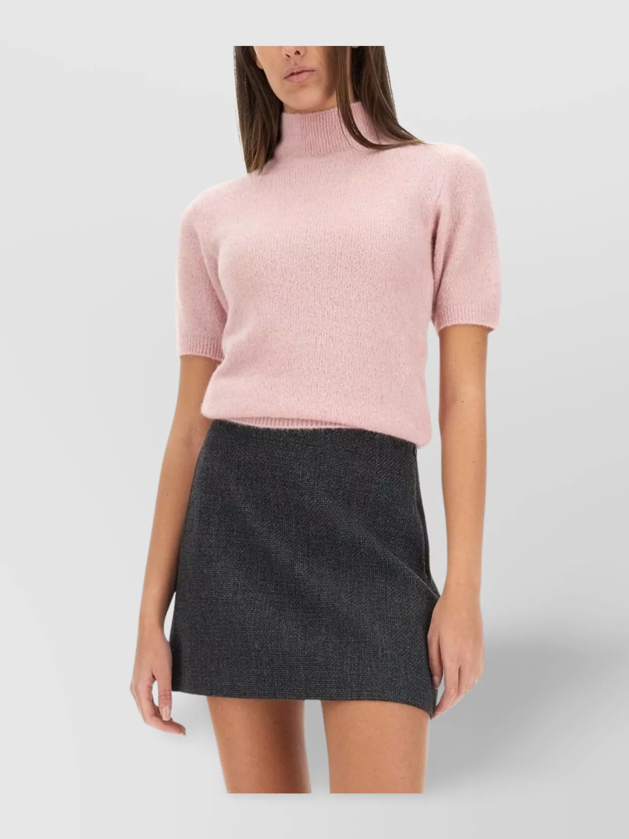 A.p.c. Knit Top "Edie" Short Sleeves