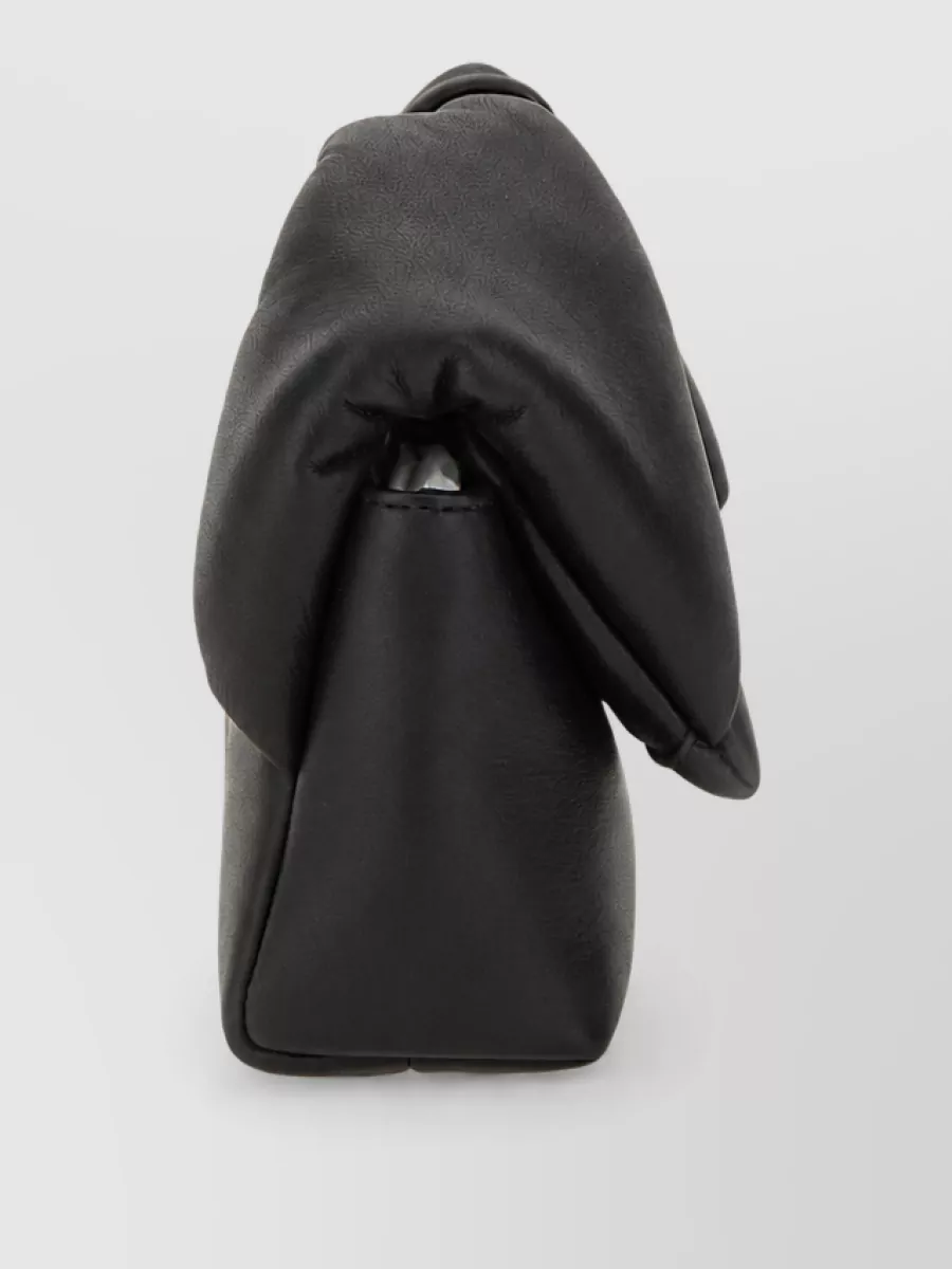 Jw Anderson Twister Leather Clutch Bag