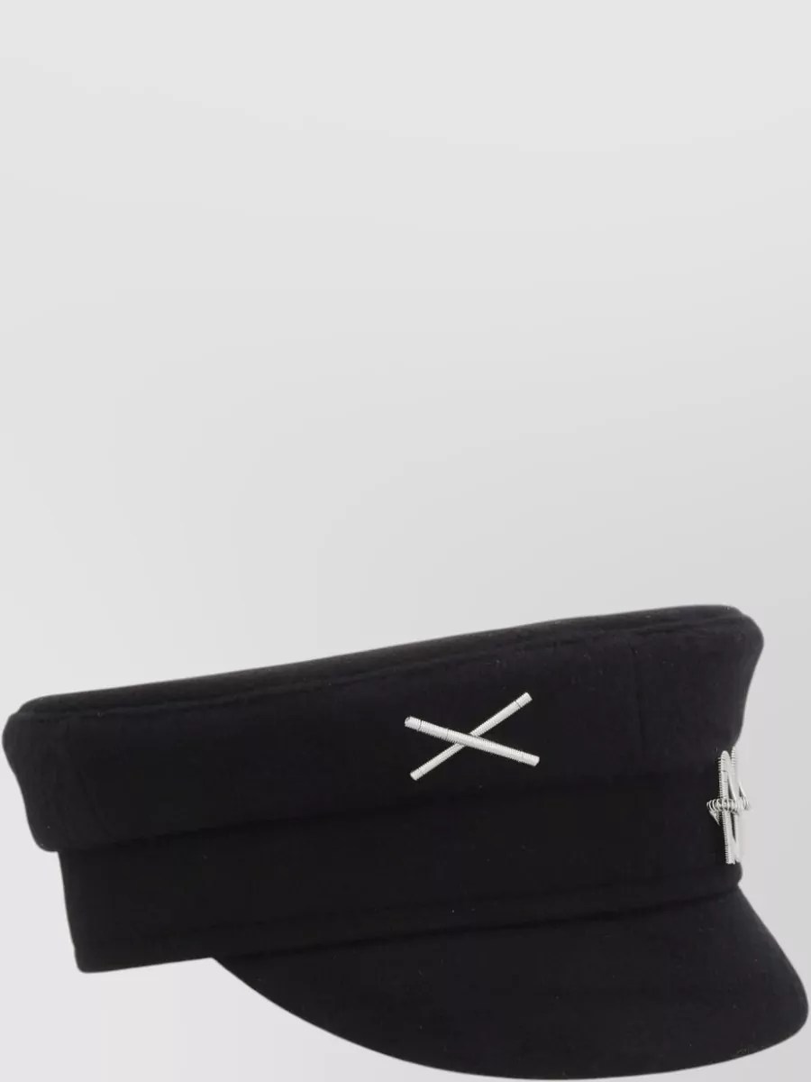Ruslan Baginskiy Wool Baker Boy Cap