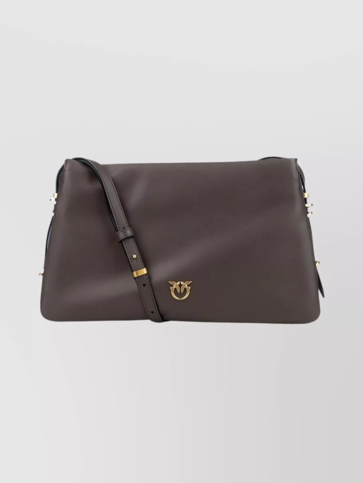Pinko calf leather crossbody bag