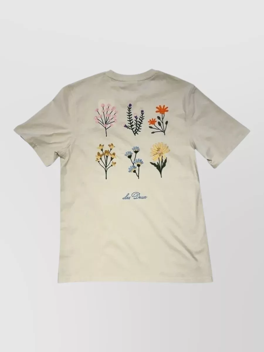 Les Deux Wild Flower Organic Cotton Short-Sleeve T-Shirt